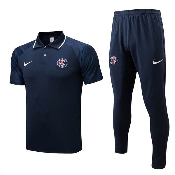 Polo PSG Conjunto Completo 2022/23 Azul 1